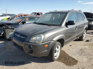 2007 Hyundai Tucson GLS with VIN KM8JM12B47U586150, listed as a Copart auction lot 75758794 with 203,714 mi miles and Clean Title. Bid and sale history available at carsss.com. Image 1.