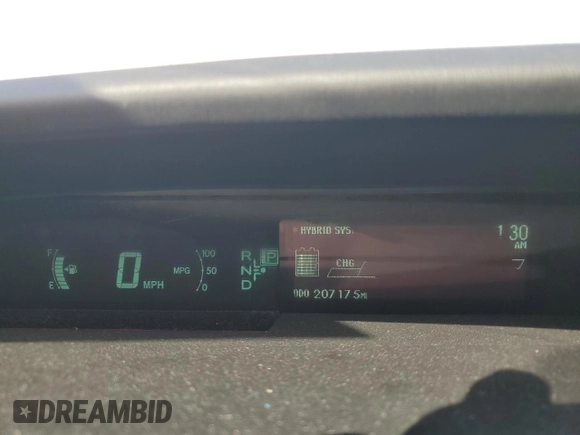 2014 Toyota Prius Four with VIN JTDKN3DU7E1744415, listed as a Copart auction lot 52338245 with 207,175 mi miles and Salvage Title. Bid and sale history available at carsss.com. Image 9.