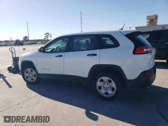 2016 Jeep Cherokee Sport с VIN 1C4PJLAB5GW233814, выставлен на аукционе Copart как лот 47597045 с пробегом 72 605 миль миль и Списание • Salvage title. История ставок и продаж доступна на DreamBid. Изображение 2.