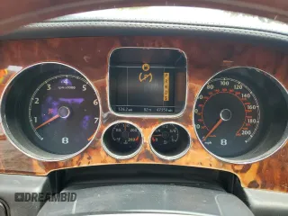 2007 Bentley Continental GT with VIN SCBDR33W97C045720, listed as a Copart auction lot 56370245 with 47,350 mi miles and Salvage Title. Bid and sale history available at DreamBid. Image 9.