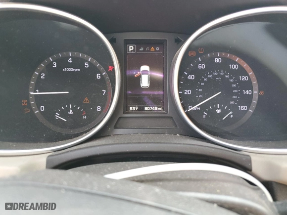 2018 Hyundai Santa Fe Sport 2.4L with VIN 5NMZUDLB6JH097111, listed as a Copart auction lot 57890193 with NaN miles and Salvage Title. Bid and sale history available at carsss.com. Image 9.