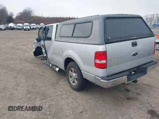 2006 Ford F-150 XL with VIN 1FTPX12V76NB12573, listed as a IAAI auction lot 41354996 with 145,796 mi miles. Bid and sale history available at carsss.com. Image 3.