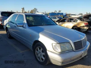 1996 Mercedes-Benz S 320 with VIN WDBGA32E9TA307279, listed as a IAAI auction lot 41631747 with 189,048 mi miles and . Bid and sale history available at DreamBid. Image 1.