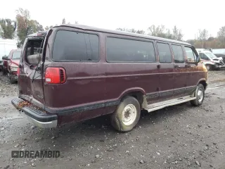 1996 Dodge Passenger with VIN 2B5WB35Z5TK155958, listed as a Copart auction lot 78178904 with 123,002 mi miles and Salvage Title. Bid and sale history available at carsss.com. Image 3.