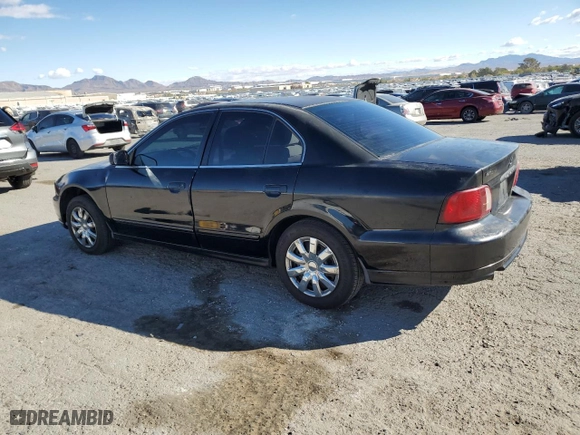 2002 Mitsubishi Galant ES with VIN 4A3AA46G62E108865, listed as a Copart auction lot 78222104 with 202,835 mi miles and Salvage Title. Bid and sale history available at carsss.com. Image 2.