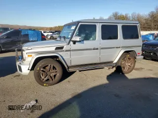 2015 Mercedes-Benz G-Class G 63 AMG with VIN WDCYC7DF6FX237278, listed as a Copart auction lot 84120444 with 90,692 mi miles and Salvage Title. Bid and sale history available at carsss.com. Image 1.