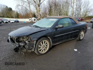 2001 Chrysler Sebring LXi with VIN 1C3EL55U41N559517, listed as a Copart auction lot 86212434 with Not Provided miles and Salvage Title. Bid and sale history available at DreamBid. Image 1.