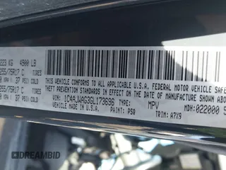 2016 Jeep Wrangler Sport with VIN 1C4AJWAG3GL173696, listed as a IAAI auction lot 41760761 with 59,240 mi miles and . Bid and sale history available at carsss.com. Image 9.