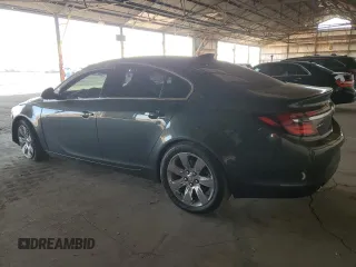 2017 Buick Regal Premium II with VIN 2G4GR5GXXH9136699, listed as a Copart auction lot 81829784 with 53,148 mi miles and Salvage Title. Bid and sale history available at carsss.com. Image 2.
