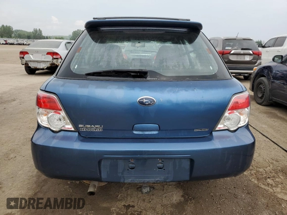2007 Subaru Impreza i with VIN JF1GG61607H804493, listed as a Copart auction lot 61536525 with 212,332 mi miles and Clean title. Bid and sale history available at DreamBid. Image 6.
