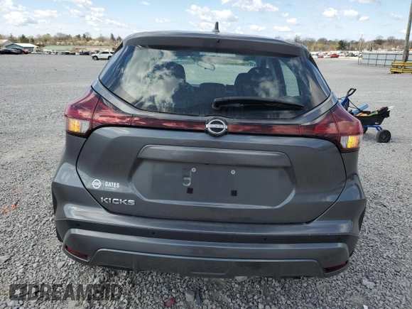 2022 Nissan Kicks S with VIN 3N1CP5BV6NL493761, listed as a Copart auction lot 50304265 with 25,562 mi miles and Salvage Title. Bid and sale history available at carsss.com. Image 6.