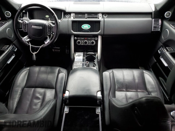 2015 Land Rover Range Rover Supercharged с VIN SALGS3TF0FA199881, выставлен на аукционе Copart как лот 45190135 с пробегом 66 931 миль миль и Списание • Salvage title. История ставок и продаж доступна на DreamBid. Изображение 8.