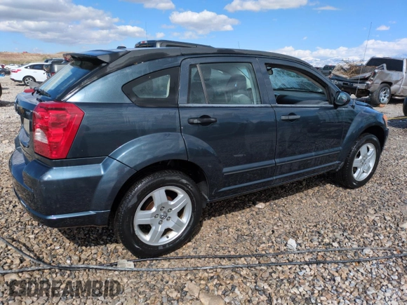 2008 Dodge Caliber SXT with VIN 1B3HB48B58D582130, listed as a Copart auction lot 49707155 with 155,347 mi miles and Salvage Title. Bid and sale history available at DreamBid. Image 3.