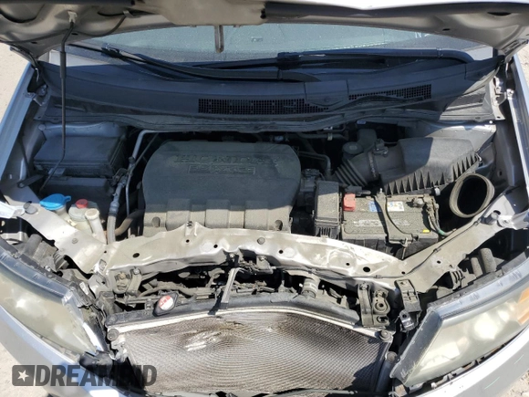 2015 Honda Odyssey EX-L with VIN 5FNRL5H66FB112090, listed as a Copart auction lot 52721475 with 120,472 mi miles and Salvage Title. Bid and sale history available at DreamBid. Image 12.
