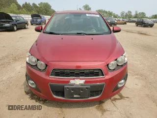 2012 Chevrolet Sonic LTZ with VIN 1G1JE6SH7C4111176, listed as a Copart auction lot 59002575 with 116,640 mi miles and Salvage title. Bid and sale history available at DreamBid. Image 5.