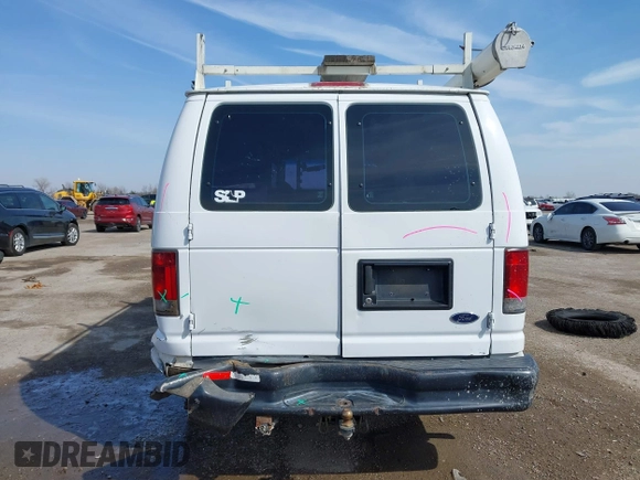 2013 Ford Econoline Cargo Commercial with VIN 1FTNE1EW6DDA38244, listed as a IAAI auction lot 41577325 with 280,007 mi miles and . Bid and sale history available at carsss.com. Image 16.