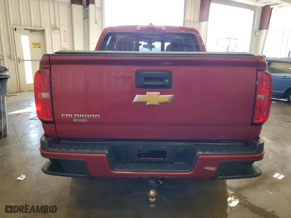 2016 Chevrolet Colorado 4WD Z71 with VIN 1GCGTDE39G1352563, listed as a Copart auction lot 48738915 with 136,794 mi miles and Clean Title. Bid and sale history available at carsss.com. Image 6.