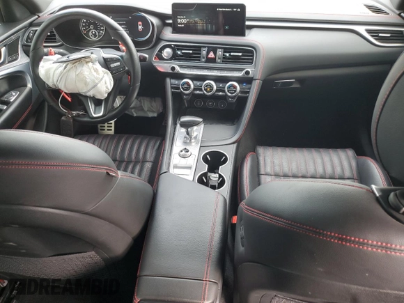 2022 Genesis G70 3.3T с VIN KMTG54TE4NU103180, выставлен на аукционе Copart как лот 80885684 с пробегом 34 852 миль миль и Списание • Salvage title. История ставок и продаж доступна на DreamBid. Изображение 8.