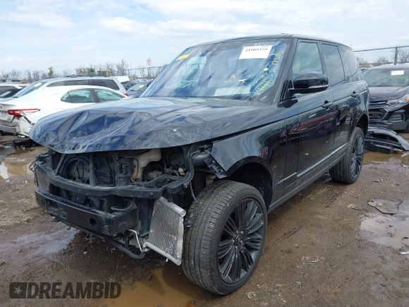 2022 Land Rover Range Rover Westminster z VIN SALGS2RU3NA465120, wystawiony jako IAAI lot #41909375 z przebiegiem 60 009 mil mil oraz . Historia ofert i sprzedaży dostępna na DreamBid. Obrazek 18.