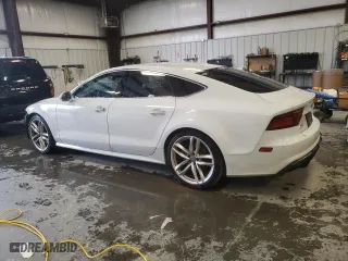 2016 Audi A7 3.0 Premium Plus with VIN WAUWGAFC3GN091076, listed as a Copart auction lot 45896875 with 114,736 mi miles and Salvage Title. Bid and sale history available at carsss.com. Image 2.