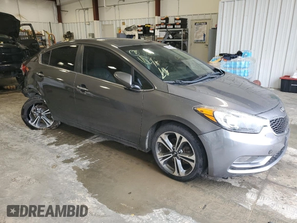 2014 Kia Forte EX with VIN KNAFZ4A81E5103141, listed as a Copart auction lot 55464285 with Not Provided miles and Non Repairable. Bid and sale history available at carsss.com. Image 4.