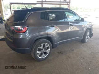 2019 Jeep Compass High Altitude z VIN 3C4NJDCB0KT741990, wystawiony jako IAAI lot #42566781 z przebiegiem 61 041 mil mil oraz . Historia ofert i sprzedaży dostępna na DreamBid. Obrazek 4.
