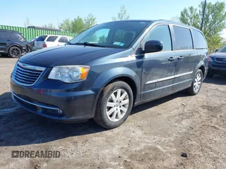 2014 Chrysler Town & Country Touring with VIN 2C4RC1BG7ER132197, listed as a IAAI auction lot 42153347 with 72,399 mi miles. Bid and sale history available at carsss.com. Image 2.