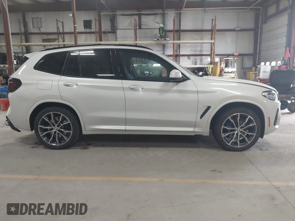 2022 BMW X3 xDrive30i with VIN 5UX53DP02N9K40520, listed as a IAAI auction lot 42086111 with 20,995 mi miles and . Bid and sale history available at DreamBid. Image 14.