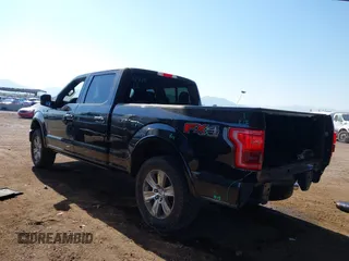 2015 Ford F-150 XLT with VIN 1FTFW1EG2FFA56032, listed as a IAAI auction lot 41435826 with 128,996 mi miles and . Bid and sale history available at carsss.com. Image 3.