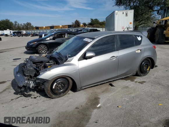 2012 Mazda 3 Mazdaspeed3 Touring with VIN JM1BL1L34C1518901, listed as a Copart auction lot 41513275 with Not Provided miles and Salvage Title. Bid and sale history available at DreamBid. Image 1.