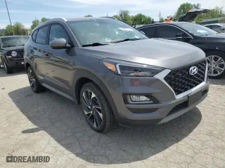 2021 Hyundai Tucson Sport with VIN KM8J3CAL6MU356680, listed as a Copart auction lot 52027714 with 65,344 mi miles and Salvage Title. Bid and sale history available at carsss.com. Image 4.