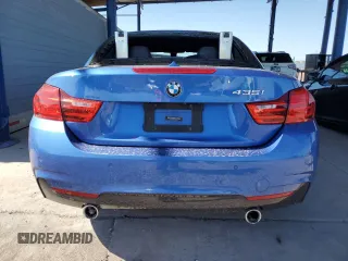 2014 BMW 4 Series 435i with VIN WBA3T3C55EJ876476, listed as a Copart auction lot 61822654 with Not provided miles and Salvage title. Bid and sale history available at DreamBid. Image 6.