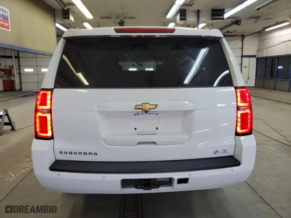 2018 Chevrolet Suburban LS with VIN 1GNSKGKC2JR188737, listed as a Copart auction lot 42379025 with NaN miles and Salvage Title. Bid and sale history available at carsss.com. Image 6.