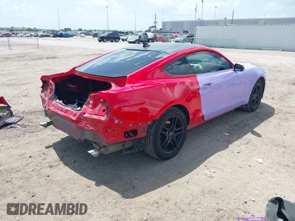 2021 Ford Mustang EcoBoost with VIN 1FA6P8TH2M5101061, listed as a IAAI auction lot 42546464 with 90,592 mi miles and . Bid and sale history available at DreamBid. Image 4.