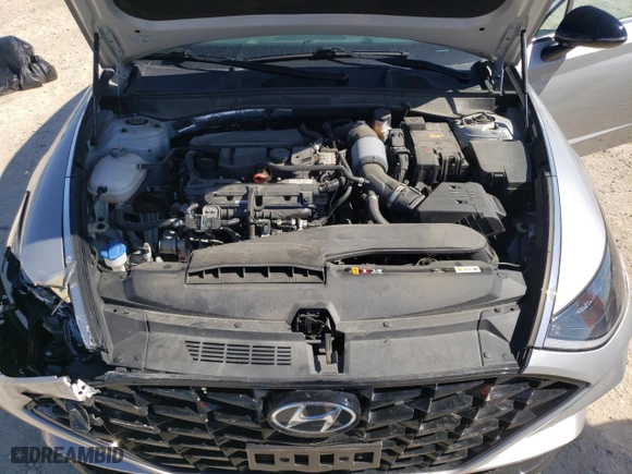 2023 Hyundai Sonata SEL Plus with VIN KMHL44J22PA292839, listed as a Copart auction lot 46874945 with 22,201 mi miles and Salvage Title. Bid and sale history available at carsss.com. Image 11.