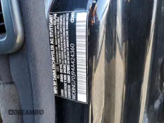 2004 Mercedes-Benz S 430 z VIN WDBNG70J94A424360, wystawiony jako Copart lot #79315204 z przebiegiem Nie podano mil oraz Szkoda całkowita • Salvage title. Historia ofert i sprzedaży dostępna na DreamBid. Obrazek 12.