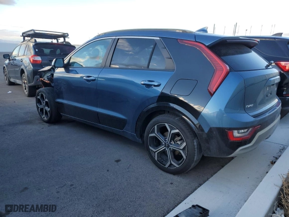 2023 Kia Niro Plug-In Hybrid SX Touring with VIN KNDCR3LF2P5040226, listed as a Copart auction lot 83430284 with 49,089 mi miles and Salvage Title. Bid and sale history available at carsss.com. Image 2.