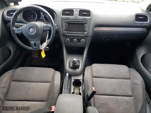 2011 Volkswagen Golf TDI with VIN WVWNM7AJ9BW050759, listed as a Copart auction lot 64454374 with 188,186 mi miles and Salvage Title. Bid and sale history available at carsss.com. Image 8.