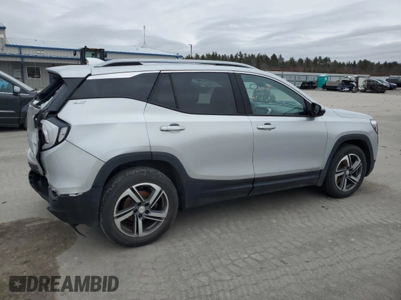 2020 GMC Terrain SLT with VIN 3GKALPEV3LL123327, listed as a Copart auction lot 85270414 with 111,640 mi miles and Salvage Title. Bid and sale history available at DreamBid. Image 3.