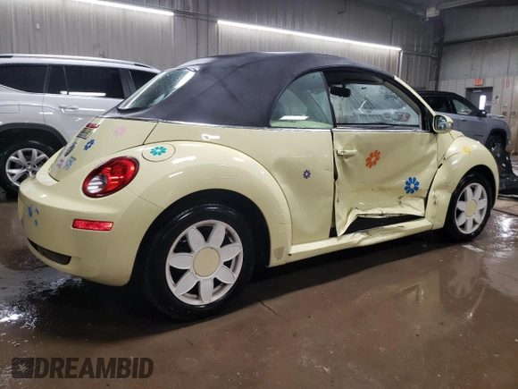 2006 Volkswagen Beetle с VIN 3VWRF31YX6M311661, выставлен на аукционе Copart как лот 51855285 с пробегом 98 703 миль миль и Списание • Salvage title. История ставок и продаж доступна на DreamBid. Изображение 3.
