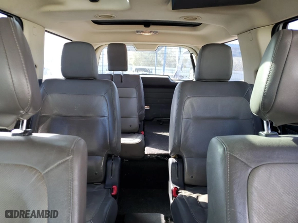 2016 Ford Flex SEL with VIN 2FMGK5C8XGBA11583, listed as a Copart auction lot 43428455 with 145,449 mi miles and Salvage Title. Bid and sale history available at carsss.com. Image 10.