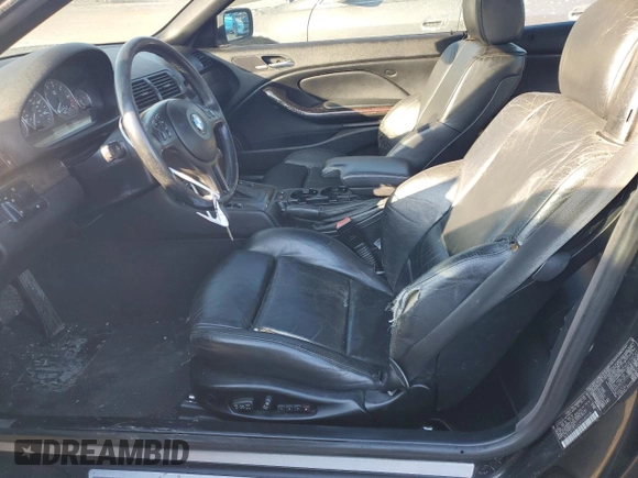2003 BMW 3 Series 325Ci with VIN WBABS33453PG89418, listed as a Copart auction lot 89134855 with 120,869 mi miles and Salvage Title. Bid and sale history available at carsss.com. Image 7.
