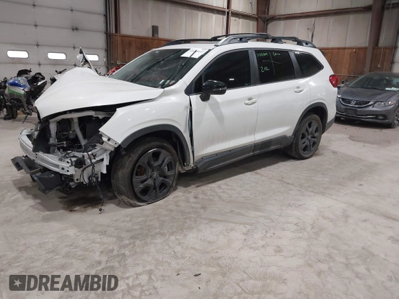 2023 Subaru Ascent Onyx with VIN 4S4WMAHD7P3409001, listed as a IAAI auction lot 41619643 with 21,316 mi miles and . Bid and sale history available at DreamBid. Image 22.