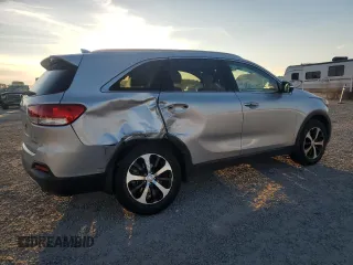 2018 Kia Sorento EX with VIN 5XYPH4A13JG367380, listed as a Copart auction lot 82718424 with 89,221 mi miles and Salvage title. Bid and sale history available at DreamBid. Image 3.