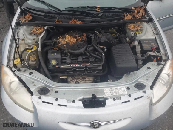 2001 Chrysler Sebring LXi with VIN 1C3EL56U61N701445, listed as a Copart auction lot 83144984 with 68,602 mi miles and Clean Title. Bid and sale history available at carsss.com. Image 11.