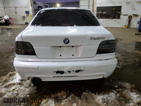 2001 BMW 5 Series 540iA with VIN WBADN63451GM73774, listed as a Copart auction lot 80139554 with 164,168 mi miles and Clean Title. Bid and sale history available at carsss.com. Image 6.