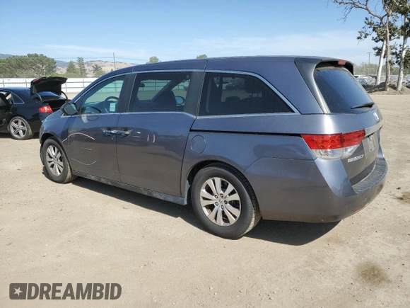 2014 Honda Odyssey EX z VIN 5FNRL5H40EB061571, wystawiony jako Copart lot #58437235 z przebiegiem 59 954 mil mil oraz Szkoda całkowita • Salvage title. Historia ofert i sprzedaży dostępna na DreamBid. Obrazek 2.