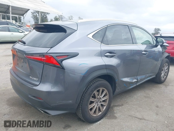 2018 Lexus NX 300 with VIN JTJYARBZ8J2091392, listed as a IAAI auction lot 42185103 with 85,124 mi miles and . Bid and sale history available at DreamBid. Image 4.