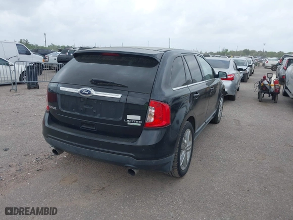 2013 Ford Edge Limited with VIN 2FMDK3K93DBB29780, listed as a IAAI auction lot 41937186 with 182,909 mi miles. Bid and sale history available at carsss.com. Image 4.
