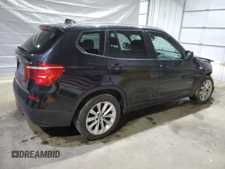 2013 BMW X3 xDrive28i with VIN 5UXWX9C50D0D08990, listed as a Copart auction lot 51432345 with 101,053 mi miles and Salvage Title. Bid and sale history available at DreamBid. Image 3.